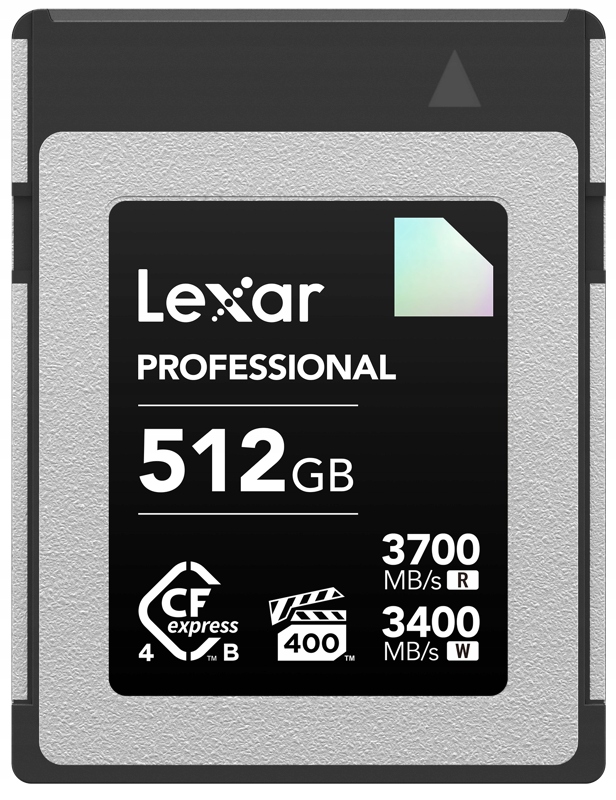 Paměťová karta Lexar CFexpres 4.0 typu B Diamond 512GB (R3700/W3400)
