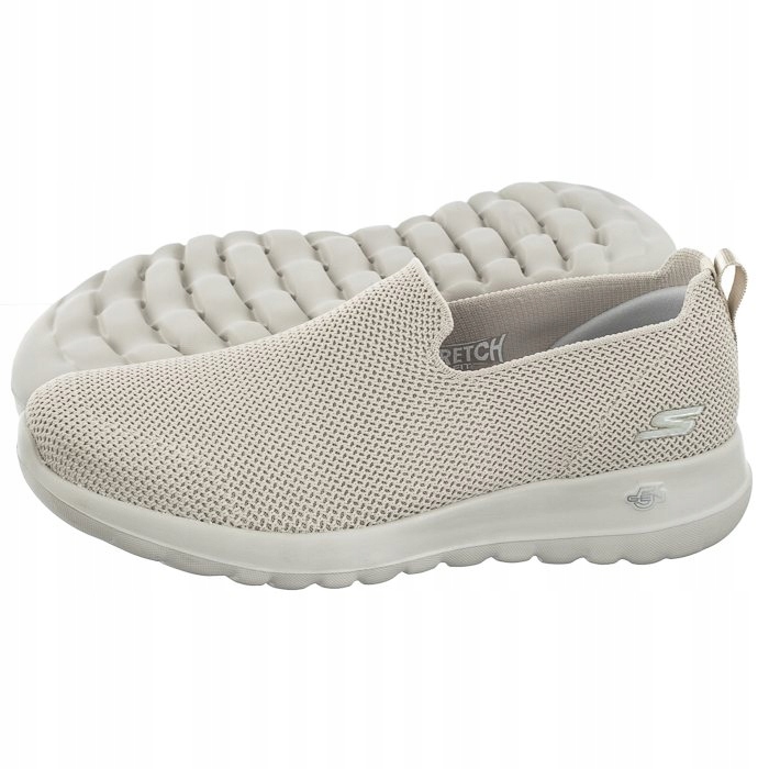 Buty Damskie Wsuwane Skechers Go Walk Joy Taupe 124187/TPE Beżowe
