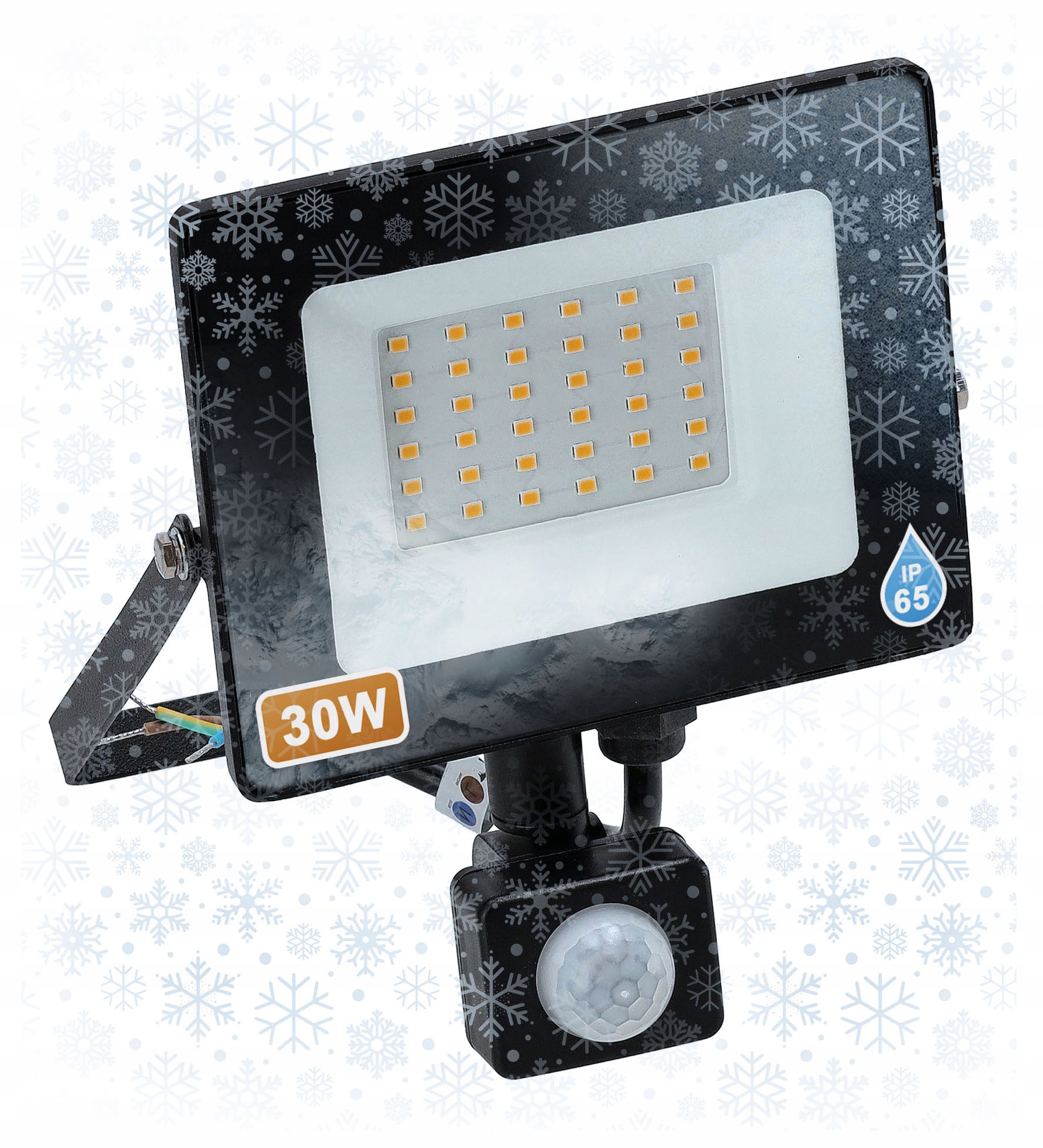 

Halogen Led z Czujnikiem Ruchu 30W 2550LM
