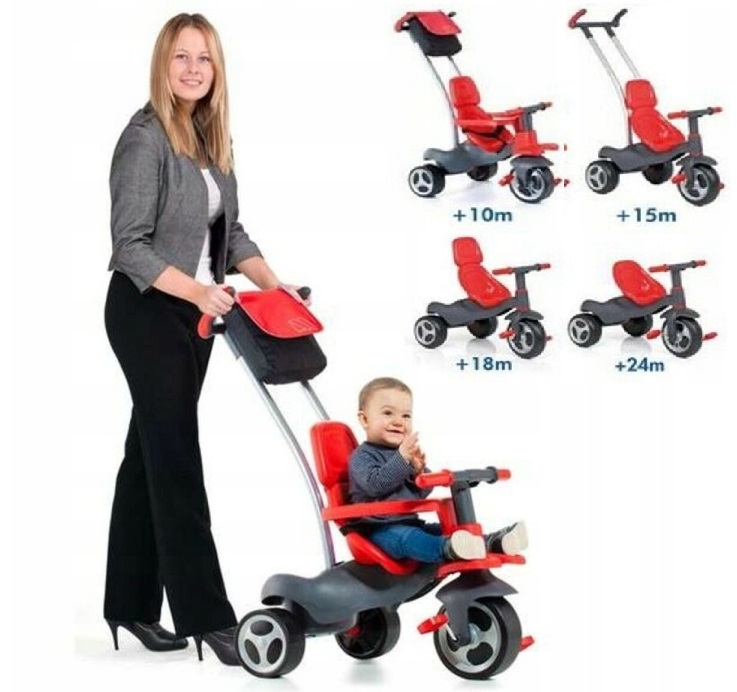 Rower Trójkołowy rosnący z dzieckiem 5 w 1 , rowerek dziecięcy
