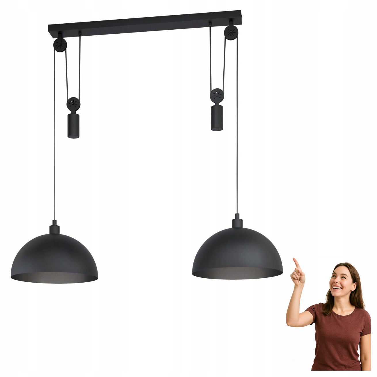Závesná lampa Winkworth 1 43436 Eglo