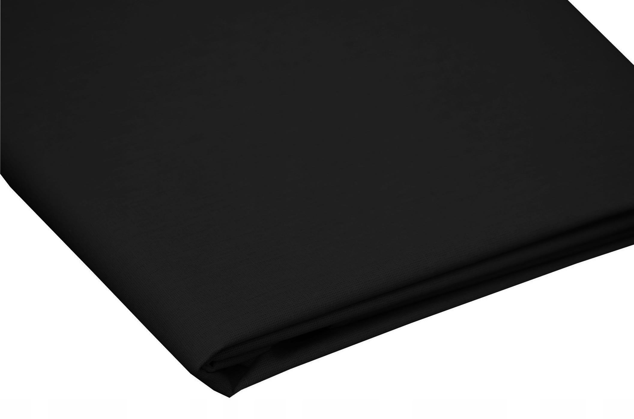 

Prześcieradło Bawełniane Czarne 160x200 Czarny
