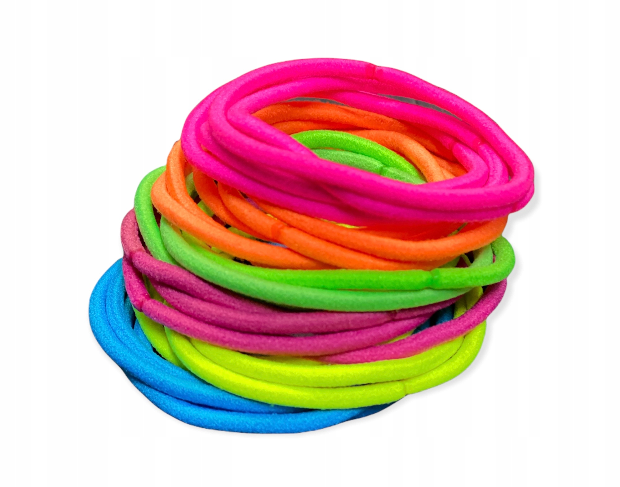 

Gumki do włosów Uniersalne neon 25 Szt
