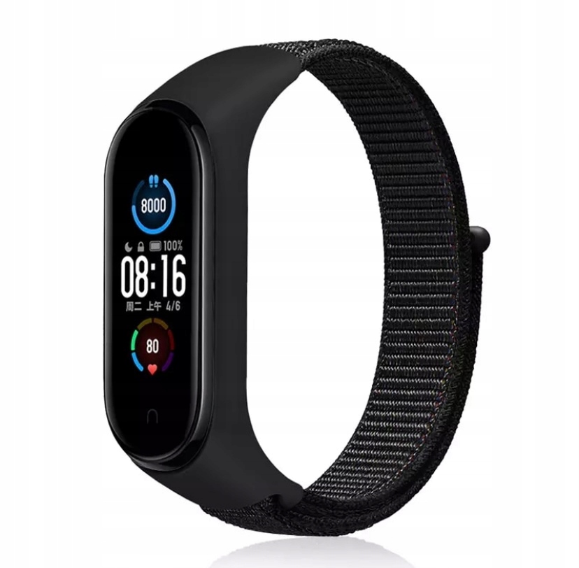 

Opaska Sportowa Do MI Band 3/4/5/6 Czarny