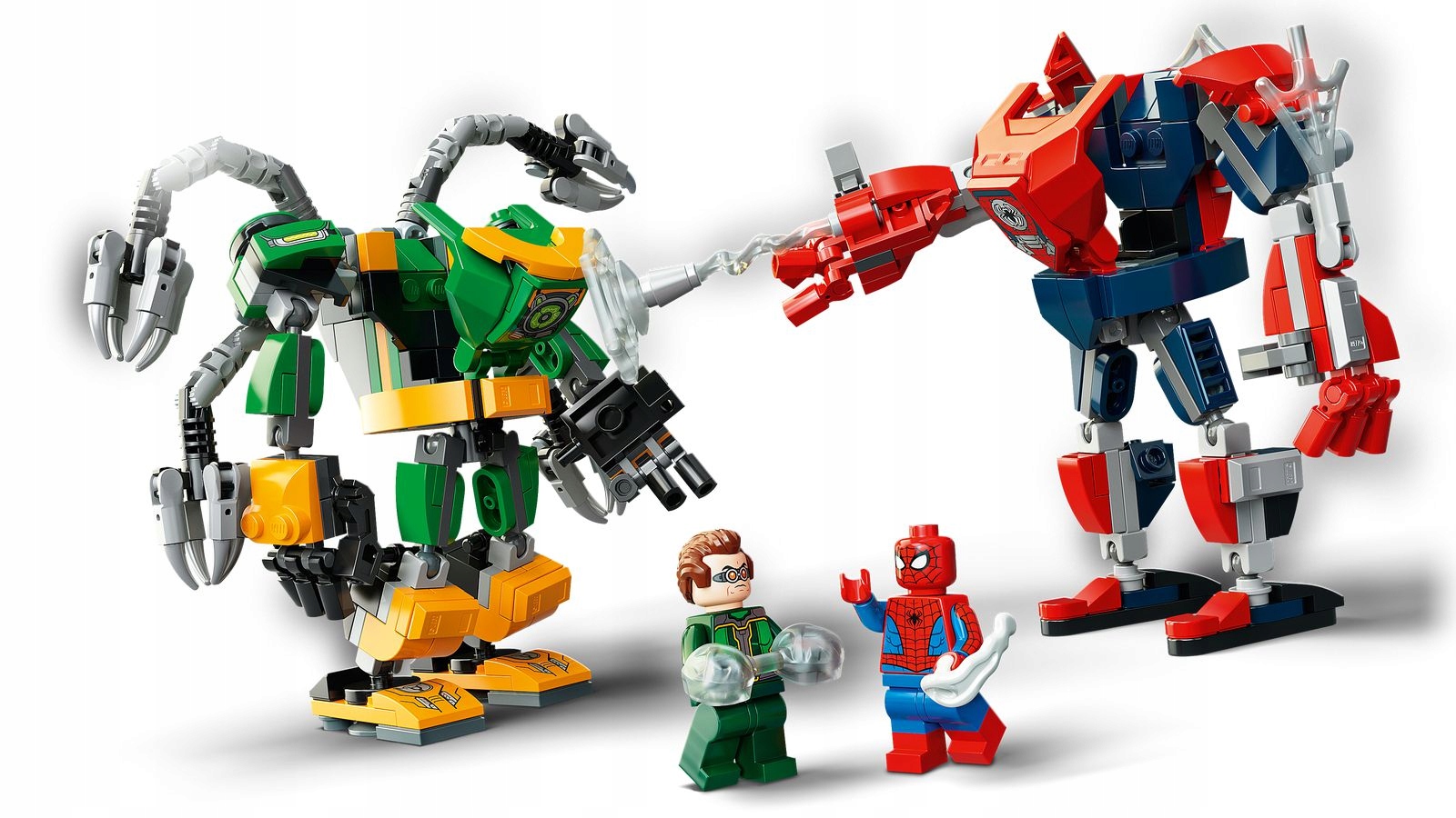 76198 LEGO Super Heroes Bitwa Mechów Spider i Dr Nazwa zestawu Bitwa Mechów Spider i Dr