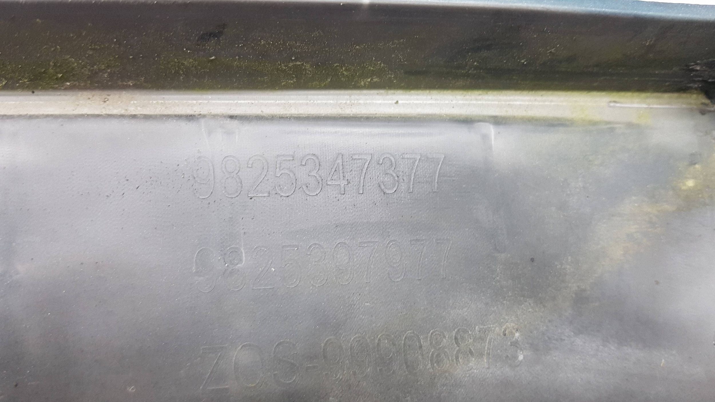 CITROEN C5 AIRCROSS 2017 - bumper front 9825347377