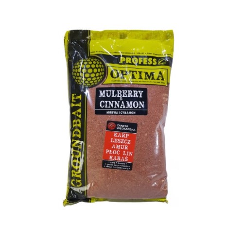 10 x Zanęta Profess Optima 1kg Morwa I Cynamon