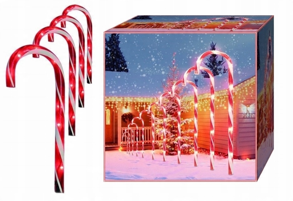 

Laski Mikołaja Lampki Led Girlanda Ozdoba Świąt 5X