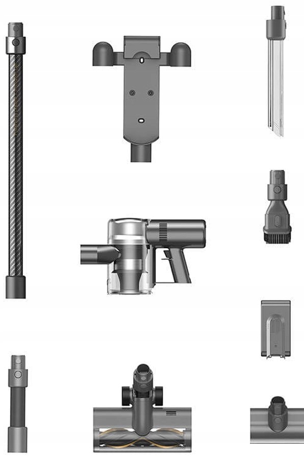 Bezprzewodowy odkurzacz pionowy Dreame V12 Pro 32000Pa 500ml 2700 mAh EPA