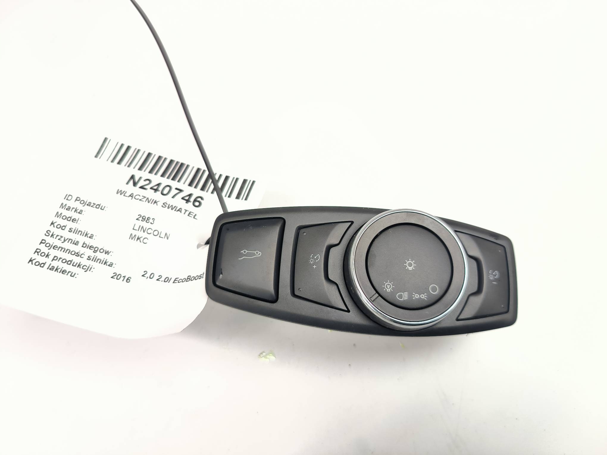 interruttore luci DP5T-13D061-BCW LINCOLN MKC