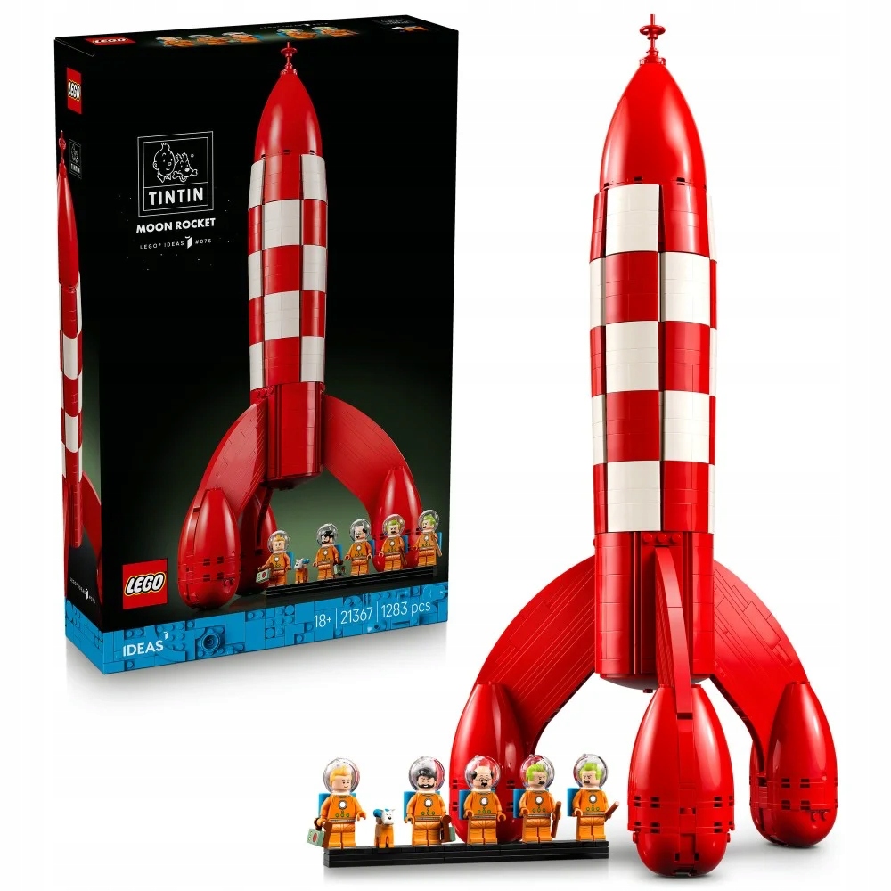 Lego 21367 Ideas Tintin a raketa na Měsíc