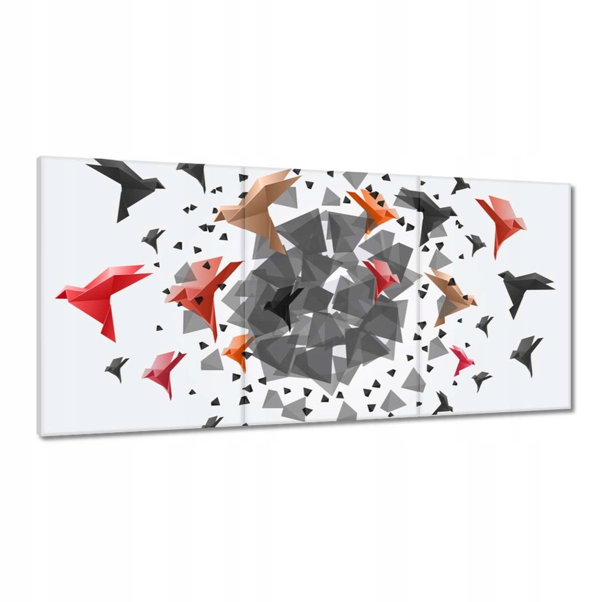 Obrazy 180x90 Odlietajúce vtáky Origami