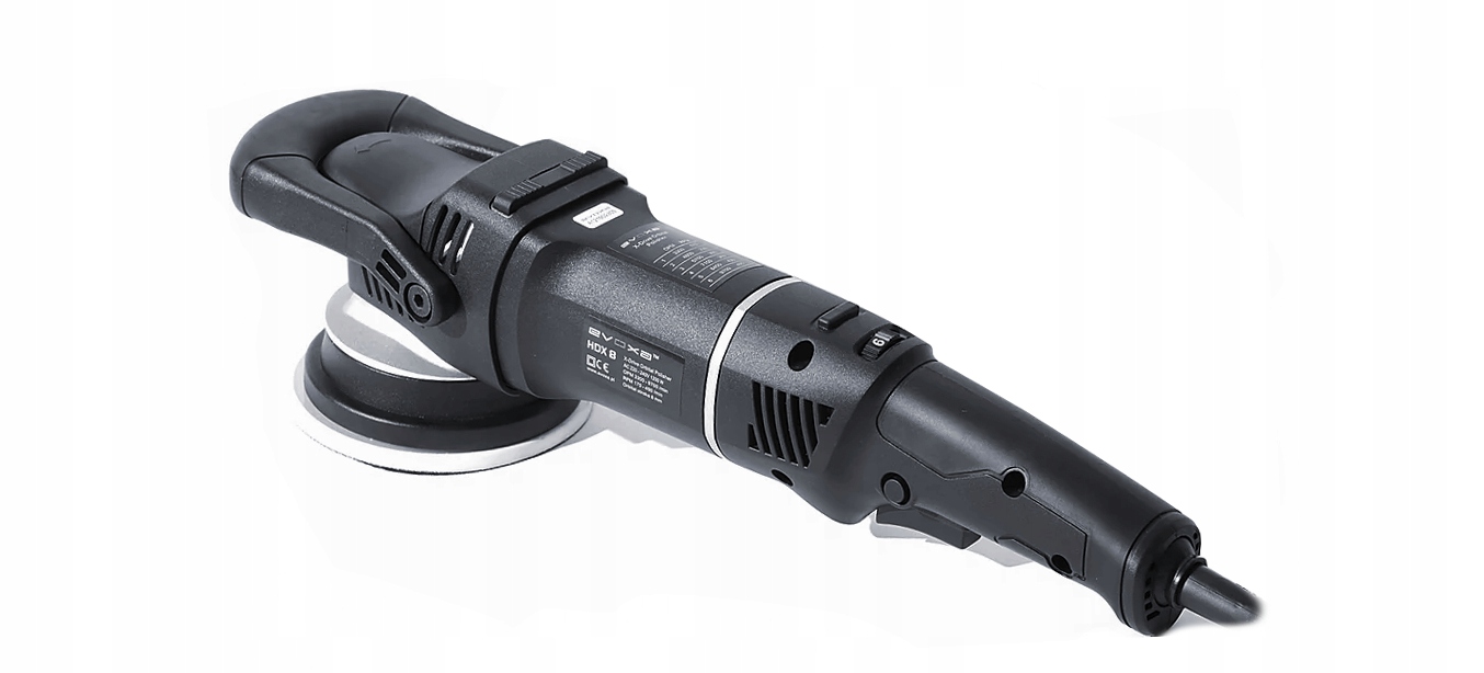 EVOXA HDX8 MK II MASZYNA POLERSKA PLANETARNA 125mm Zasilanie sieciowe
