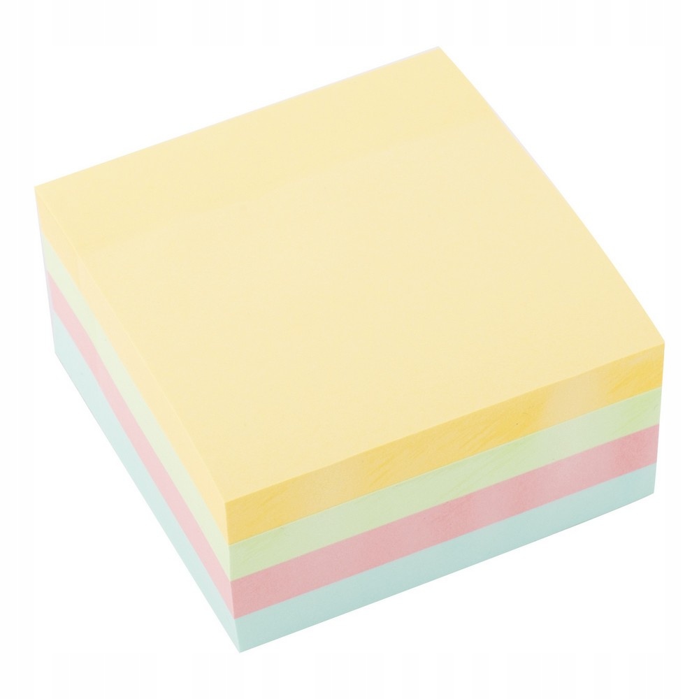 BLOCZEK SAMOPRZYLEPNY 76X76MM MIX PASTEL 400szt