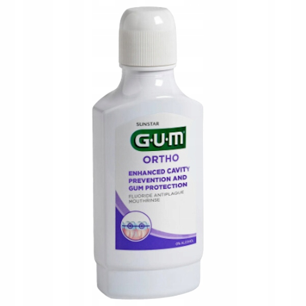 

Płyn do płukania ust Gum Ortho 300ml ortodontyczny