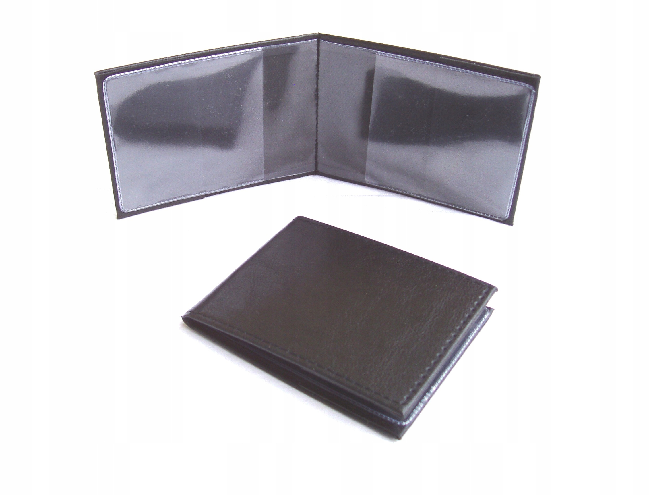 OKŁADKA ETUI NA LEGITYMACJĘ SZKOLNĄ CZARNY Materiał dominujący inny