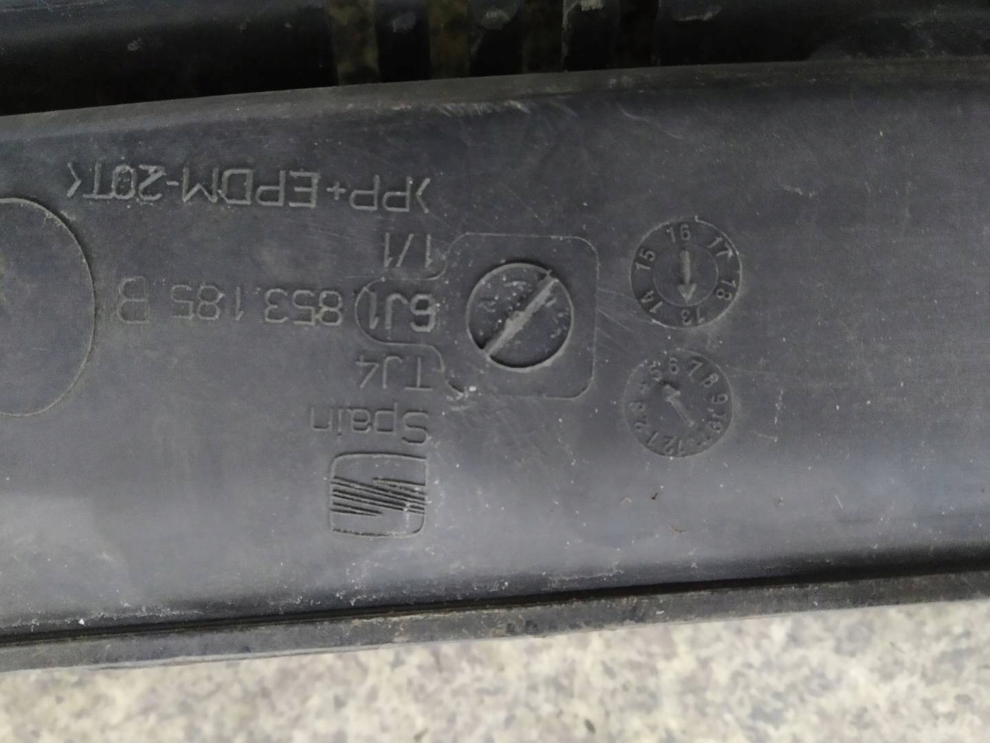 torpedo plastic 6J 6J1853183B Seat Ibiza IV (2008- )
