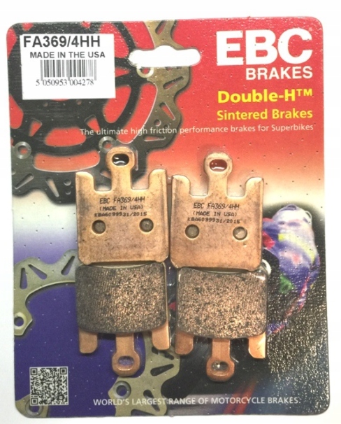 Brzdové Doštičky Ebc Kawasaki ZX-6R 03-06 Predné