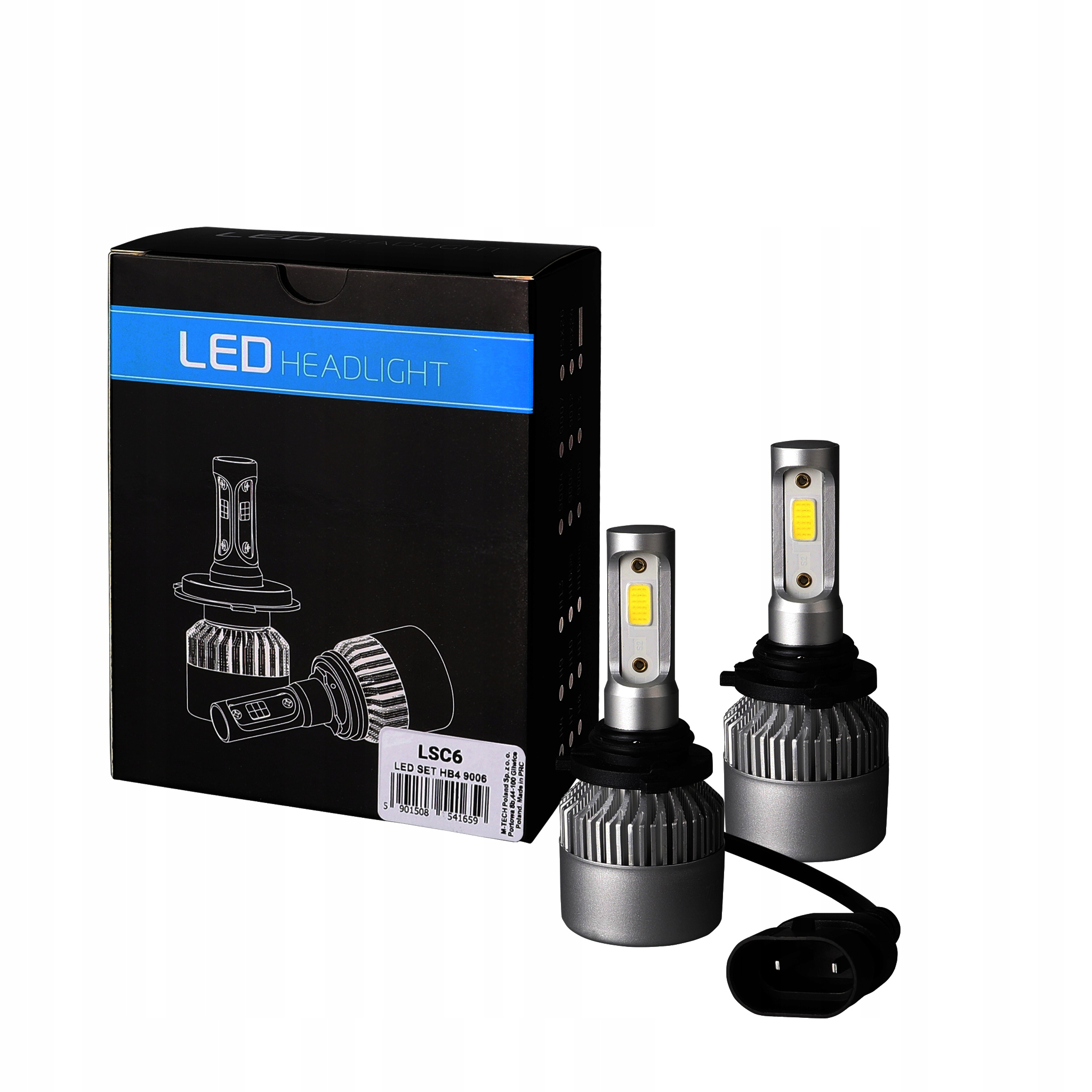 

Zestaw Led HB4 9006 M-tech C6+ Canbus