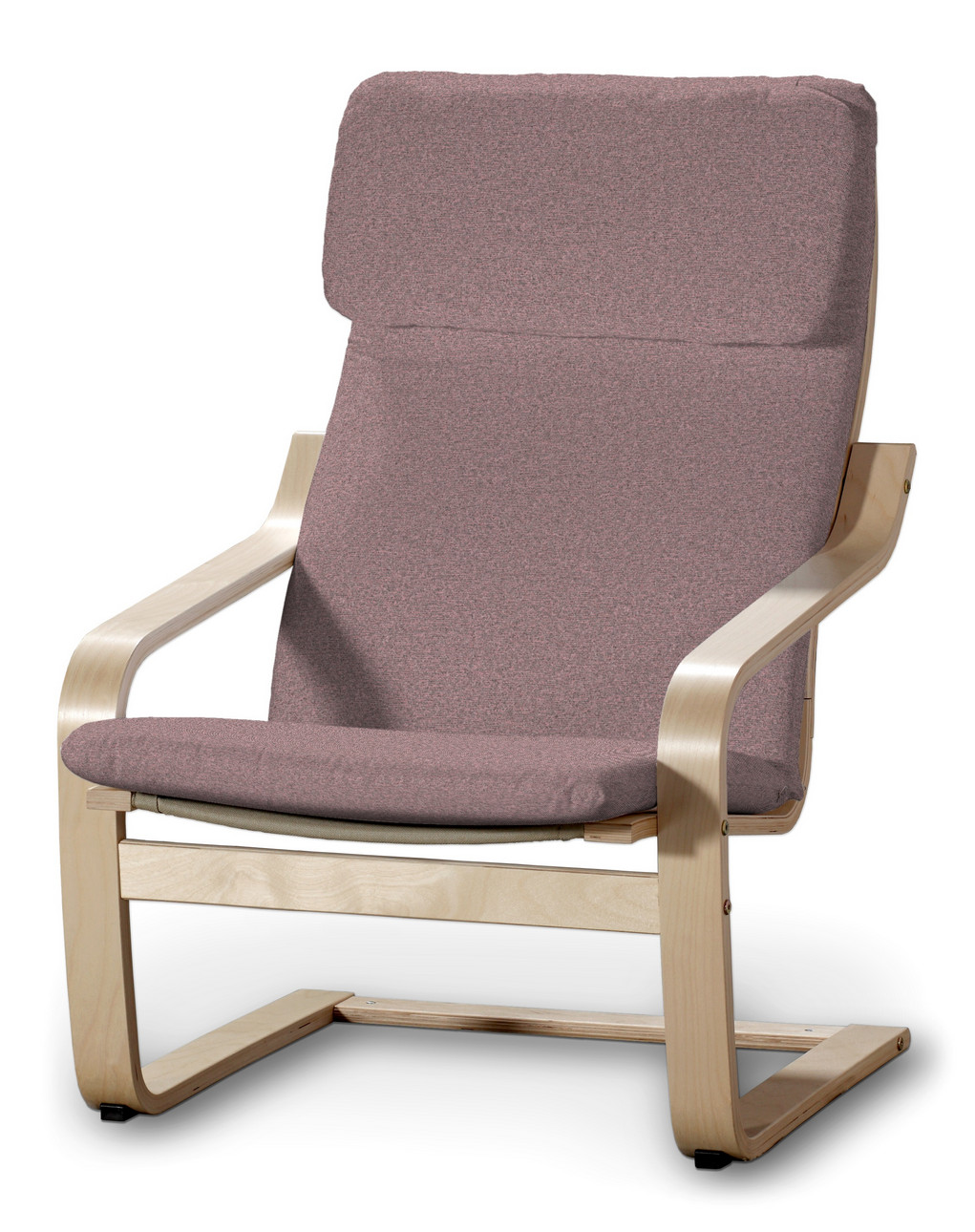 Polštář na křeslo Poäng Ikea fialový