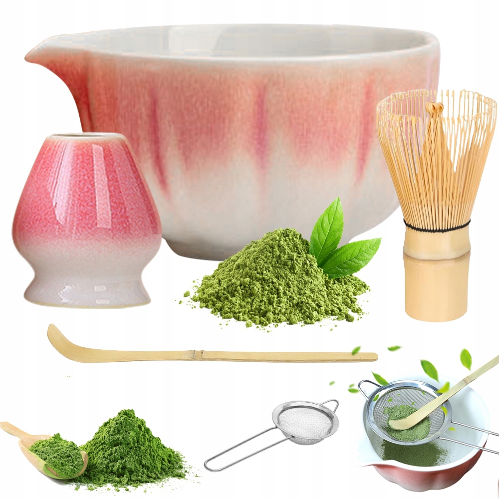 Levně Matcha 5-DÍLNÁ Sada Na Přípravu Čaje A Přípravu Čaje