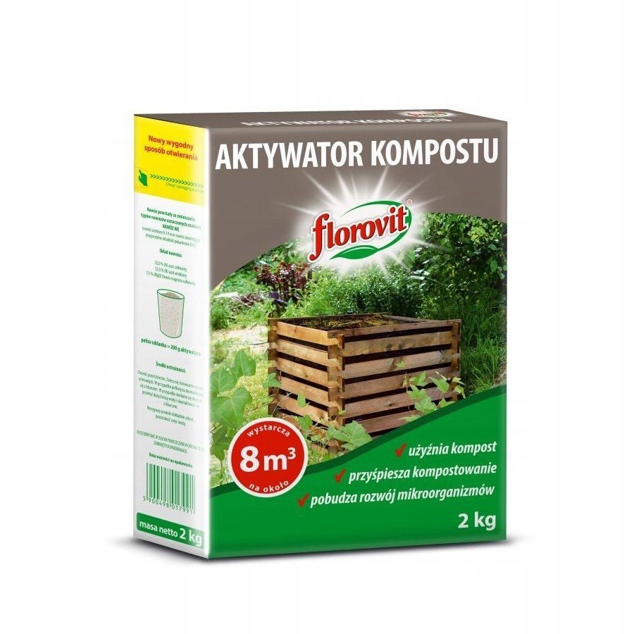 

Florovit Aktywator kompostu komposter 2 kg
