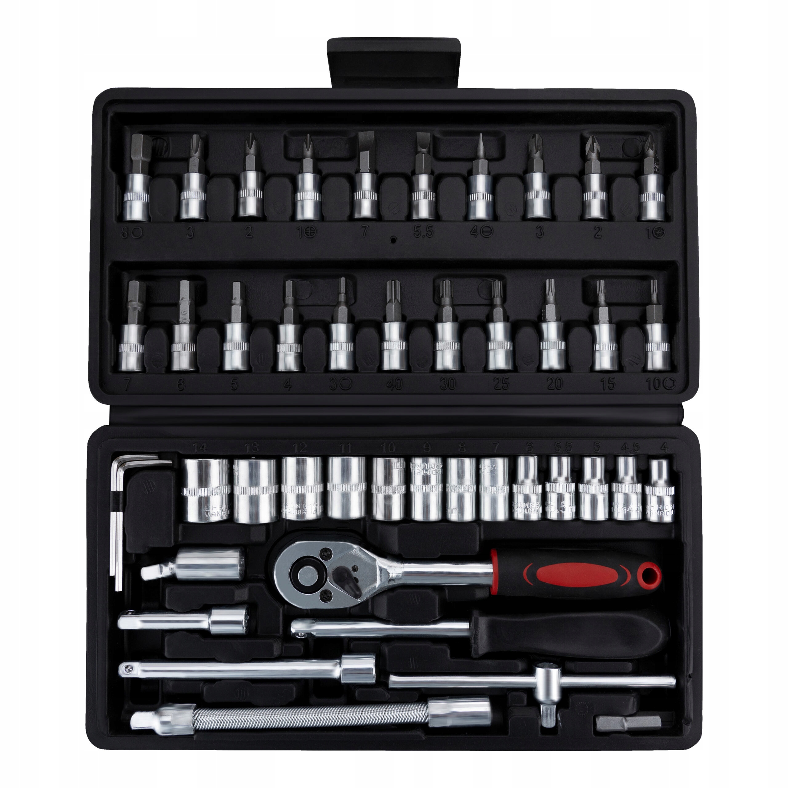 Zestaw narzędzi 46 elementów VERGIONIC Marka Vergionic