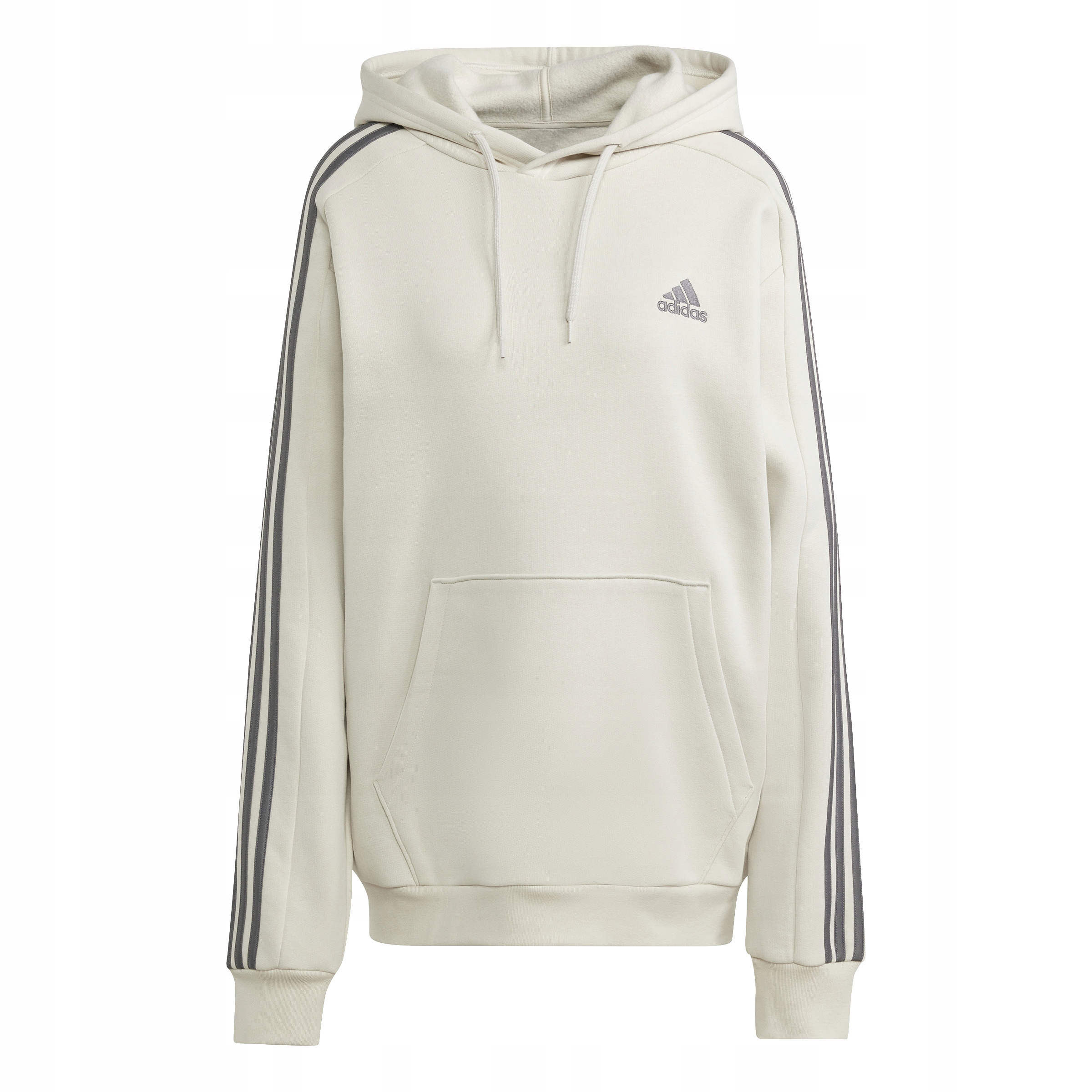 Adidas Pánská Mikina Sportovní bavlněná béžová s kapucí IX0163 vel. XL
