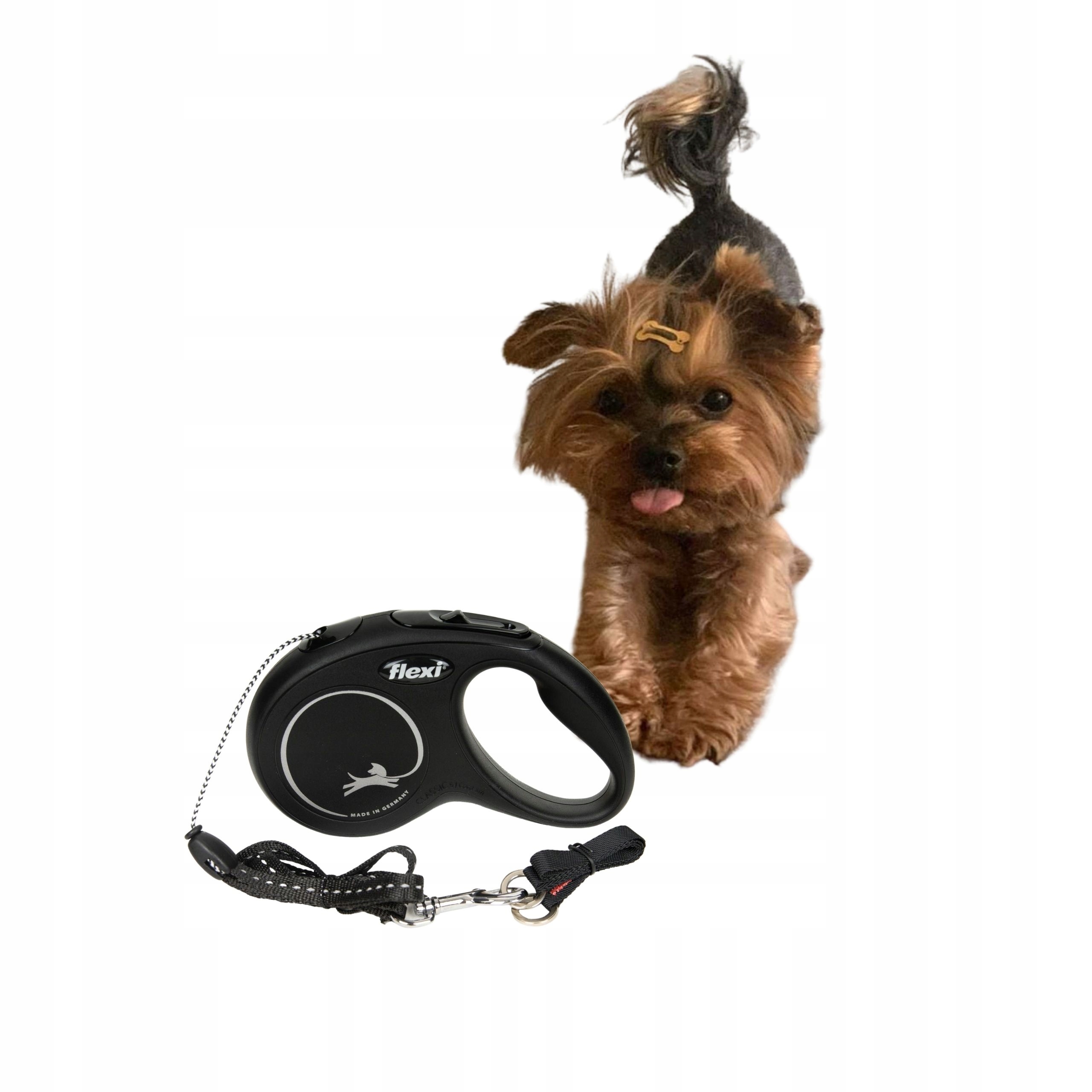 

Flexi New Classic S linka 5m Czarna do 12kg