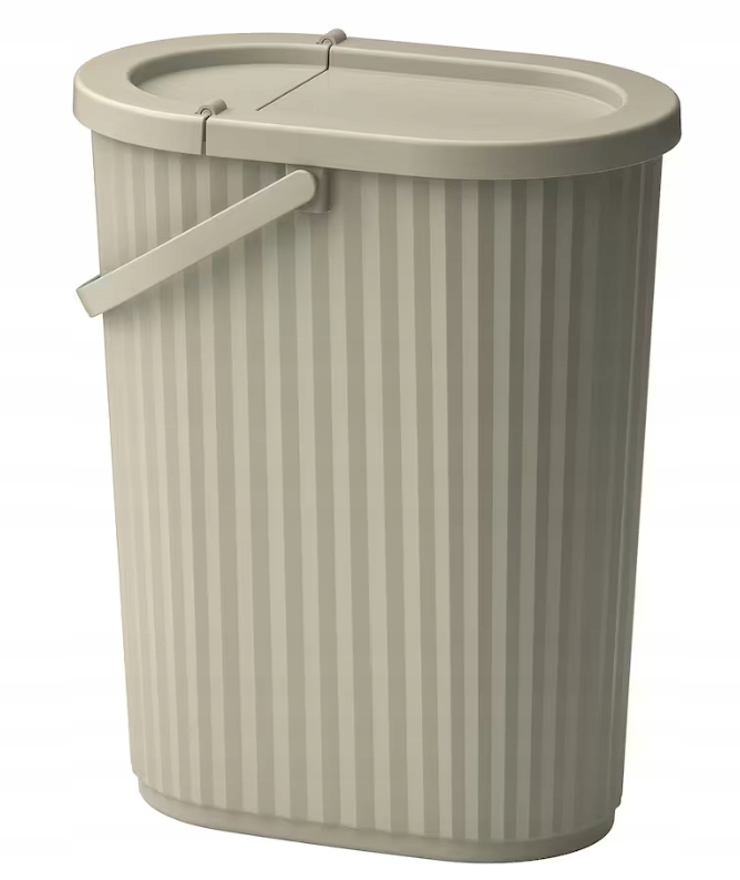 Ikea Dammang Kosz na odpady śmieci z pokrywką 26L Pojemnik do segregacji