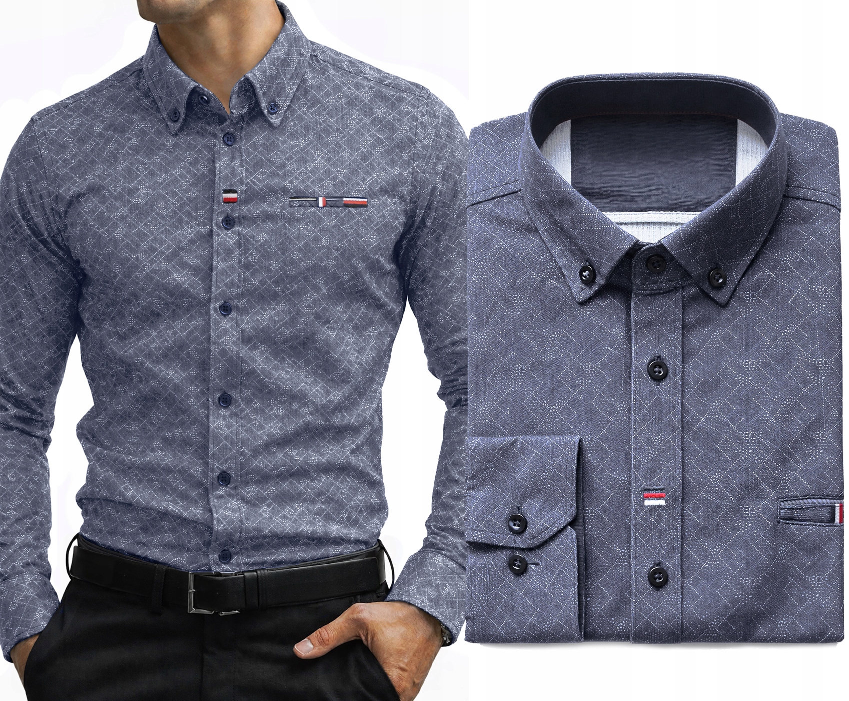 Pánská košile k elegantním kalhotám Regular