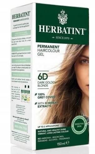 

Herbatint Farba 6D Ciemny Złoty Blond 150ml