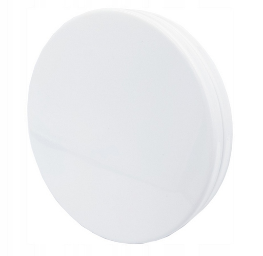 ANEMOSTAT NAWIEWNY BIAŁY 125 mm KRATKA typ skandynawski Z RAMKĄ MONTAŻOWĄ Kod producenta SVF-125