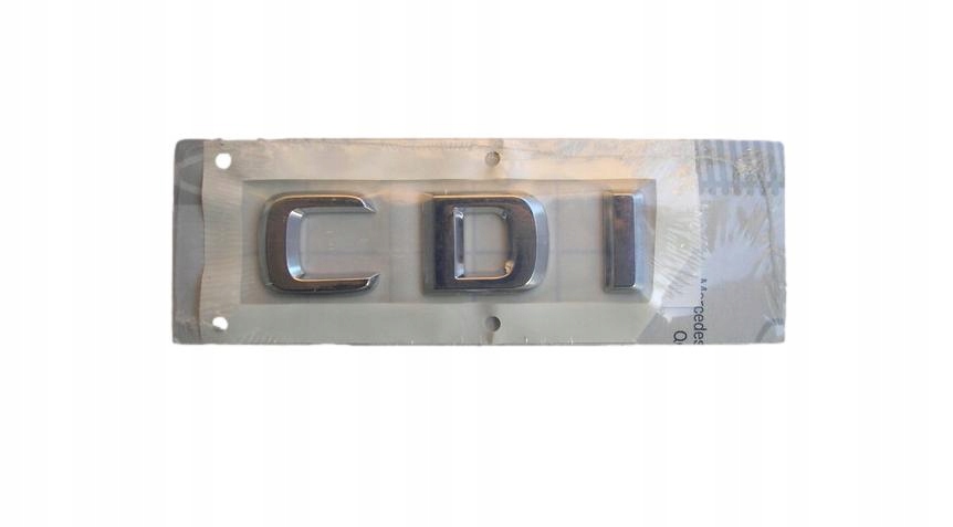 MERCEDES Oryginalny emblemat tyl CDI