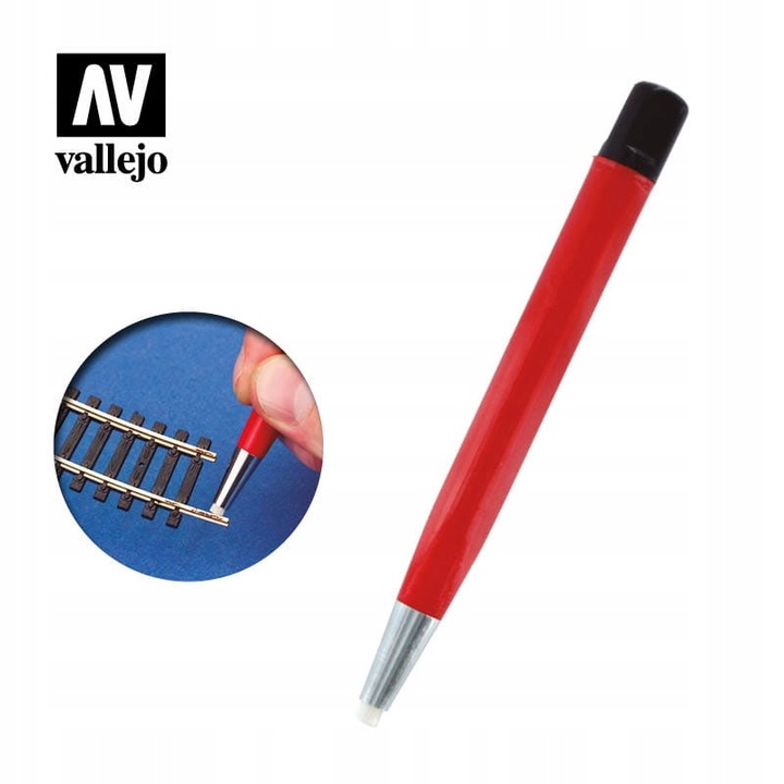 Vallejo T15001 Glass Fiber Brush 4mm Pędzel z włókna szklanego