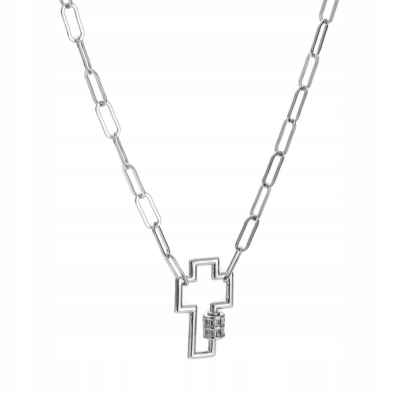 Stříbrný náhrdelník s křížkem Ag 925 N05127