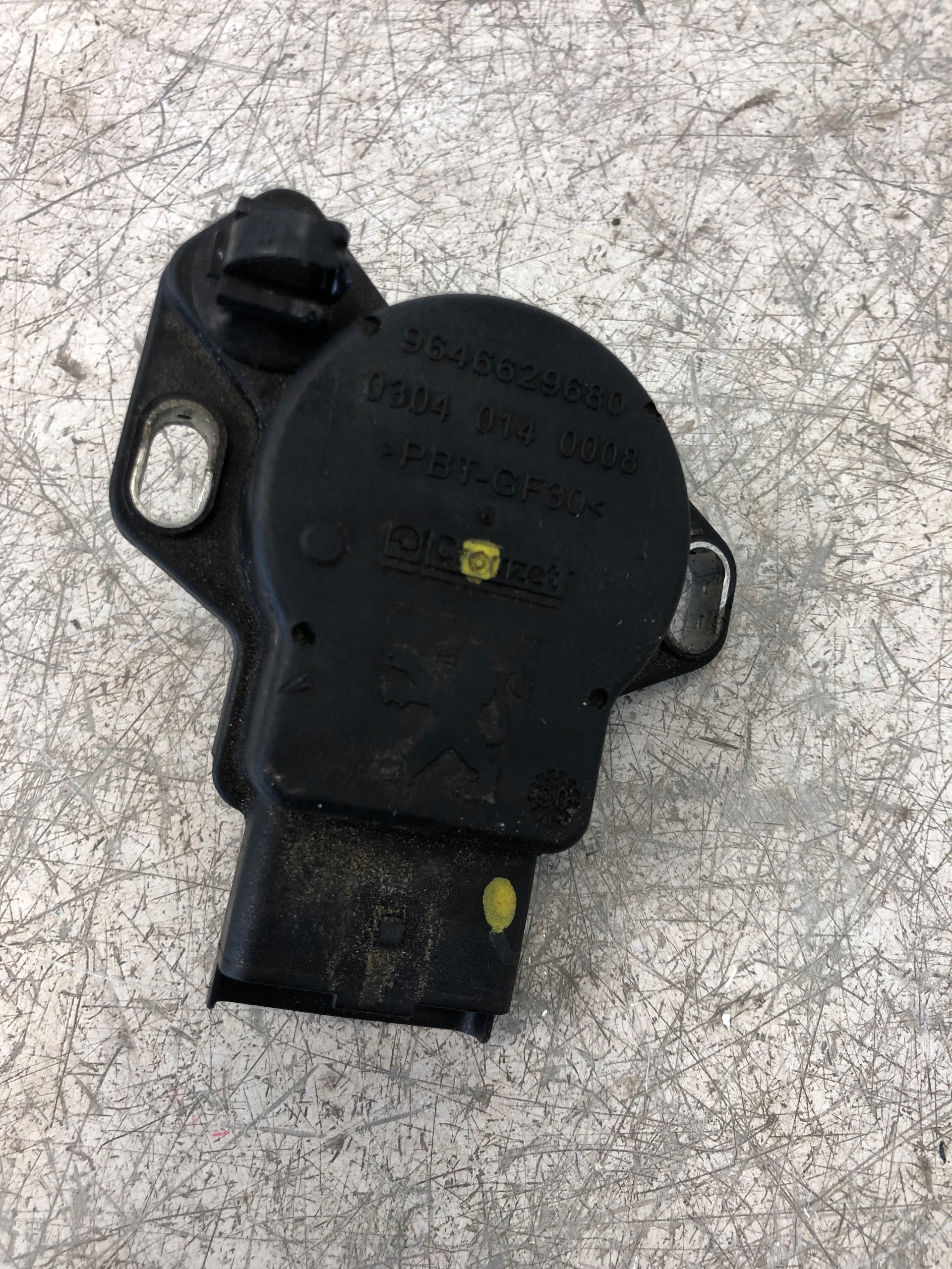 Sensor Achsträgers des Stoßdämpfers PEUGEOT 607 LIFT
