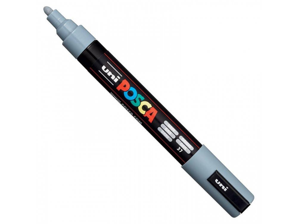 

Marker z farbą plakatową Uni Posca PC-5M srebrny