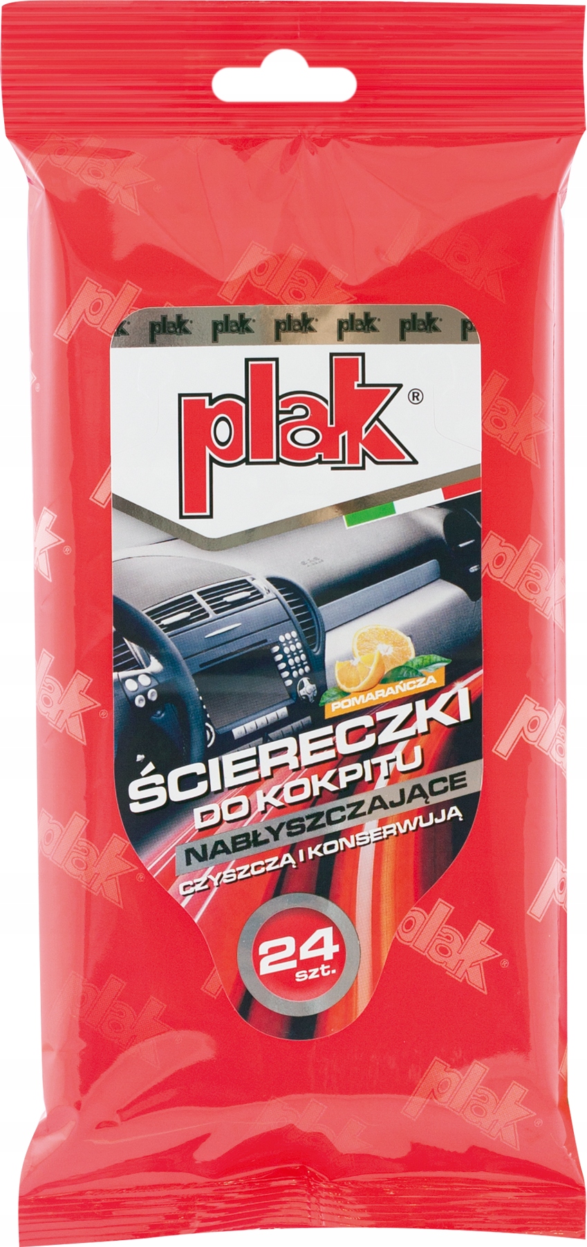 

Atas Plak Ściereczki Do Kokpitu Pomarańcza 24szt