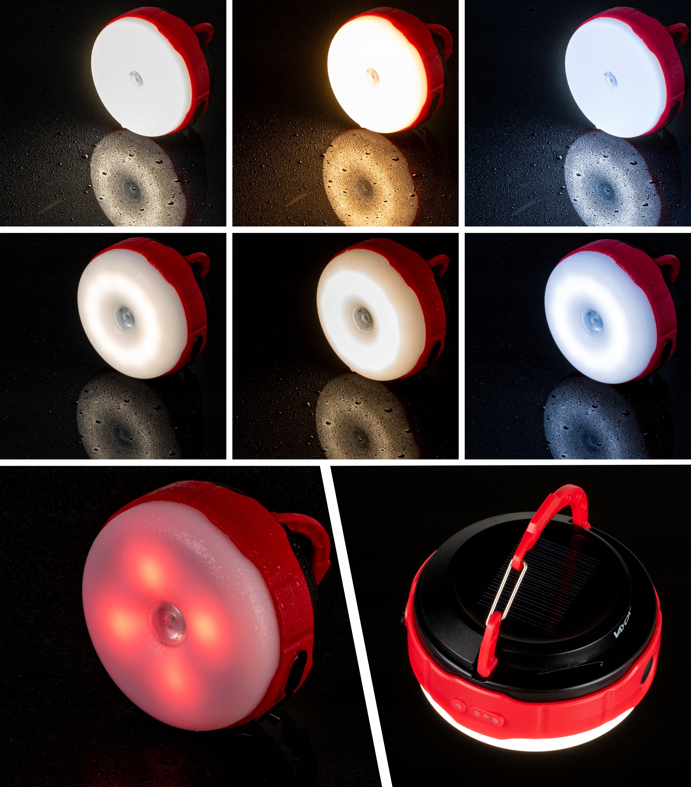 LAMPA KEMPINGOWA TURYSTYCZNA LATARKA SOLARNA VAYOX EAN (GTIN) 5905490800589