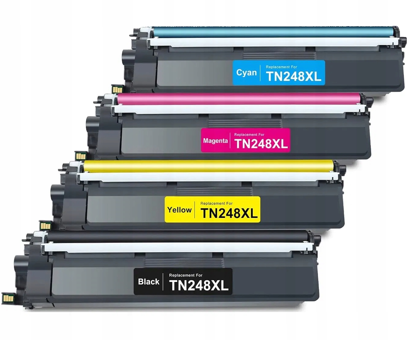 4x Tonery Do Brother TN248 XL L3520CDW DCP-L3560CDW HL-L8230CDW L3220CW