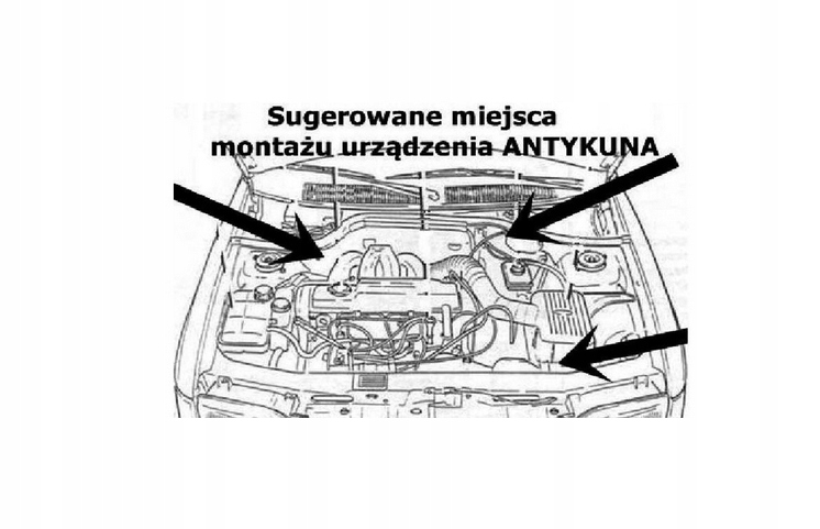 ANTYKUNA SAMOCHODOWY ODSTRASZACZ KUN ZESPOLONY EAN (GTIN) 5906874854181