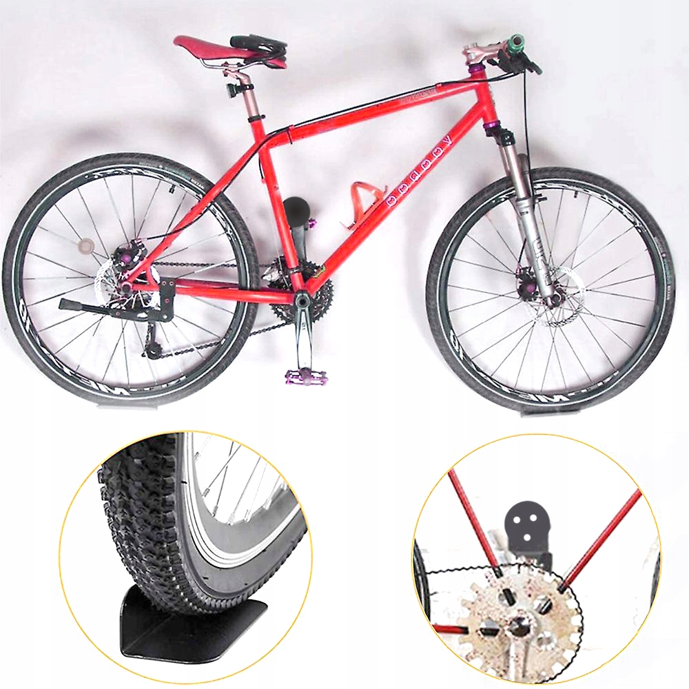 WIESZAK HAK NA ROWER ŚCIANĘ ŚCIENNY UCHWYT ROWEROWY ZA PEDAŁ METALOWY EAN (GTIN) 5906479361541