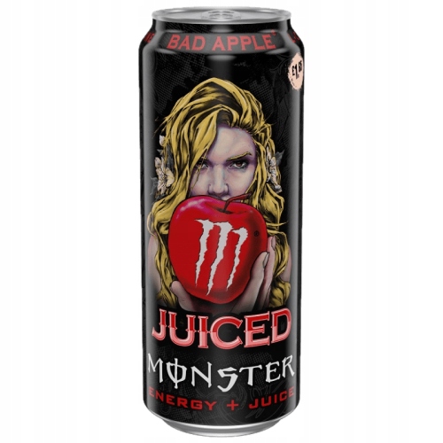 Energetický Nápoj Monster Energy Juiced 500ml Bad Apple Jablečný Energeťák