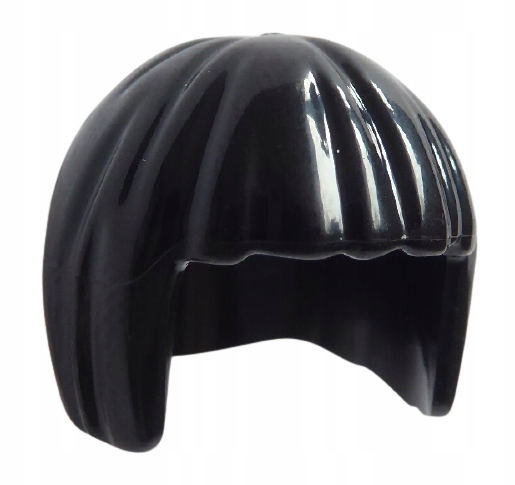 

Lego Czarne/Black Włosy z Grzywką (62711/6155002)