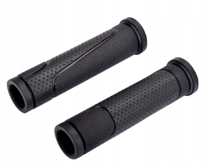 CHWYTY KIEROWNICY rowerowe rączki VERSO D2 czarne