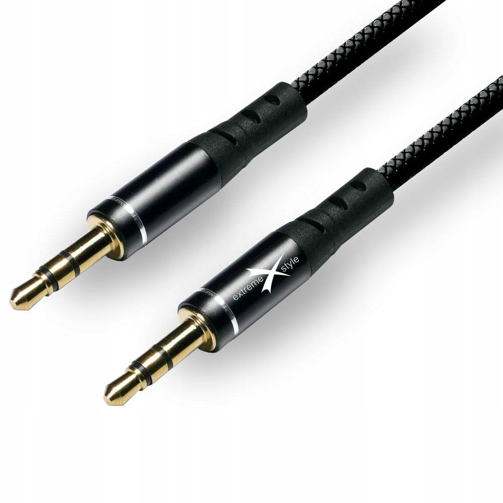 

Uniwersalny kabel Audio AUX-2 x Jack 3.5 mm 1.5m