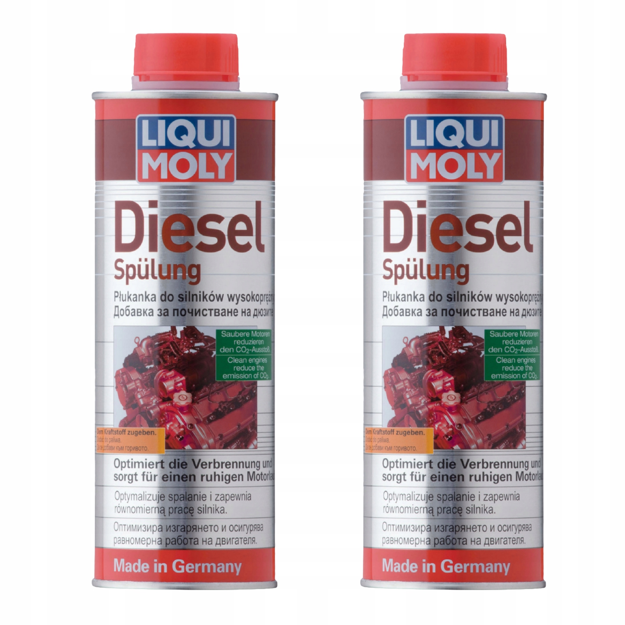 Liqui Moly Dodatek do diesla 2666 oczyszczacz wtryskiwaczy 500ml 2szt