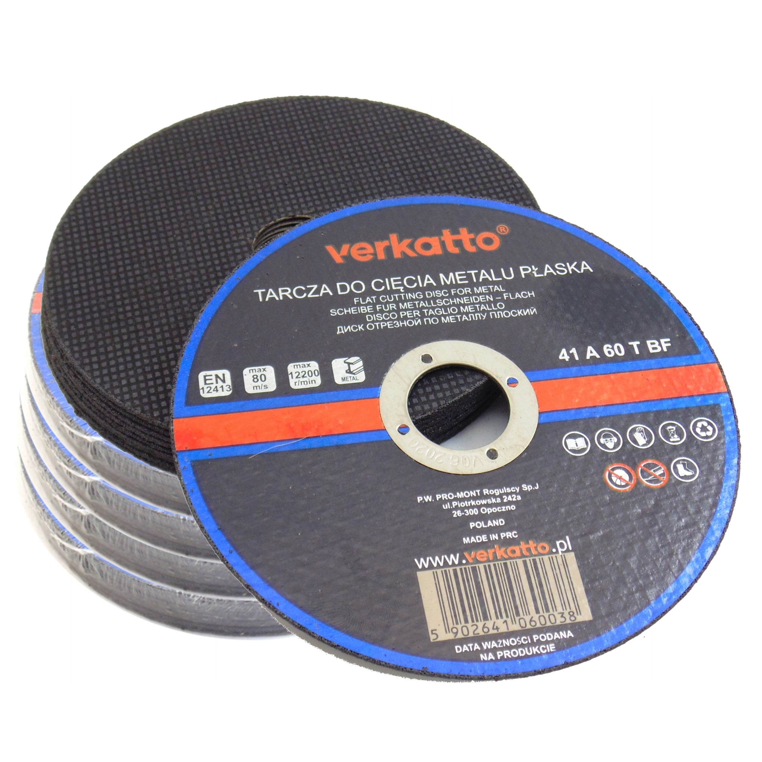 

Tarcza 125 x 1,0 Tarcze Do Cięcia Metalu Płaska 50