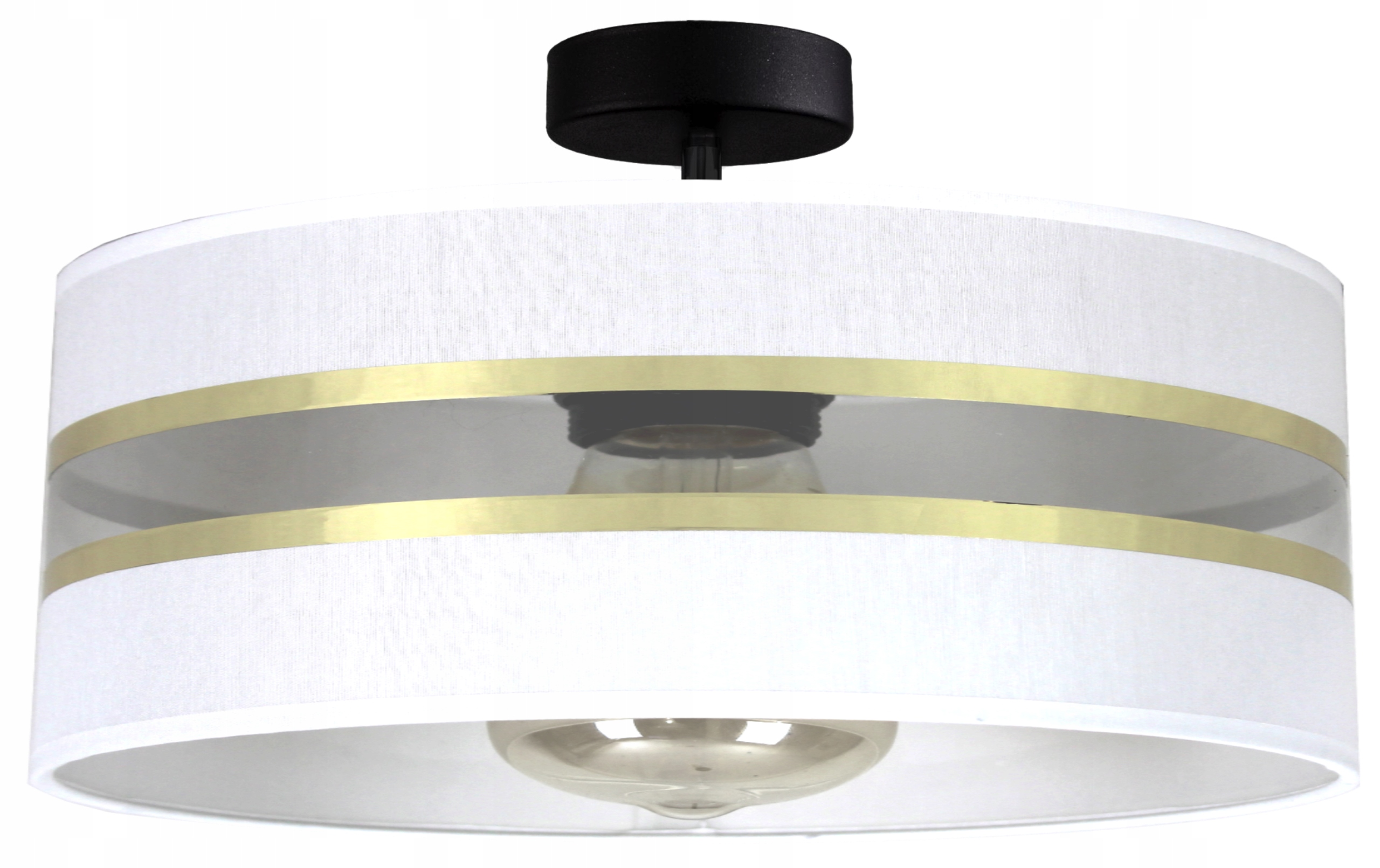 

Lampa Wisząca Sufitowa Żyrandol Abażur Cien 40 CM